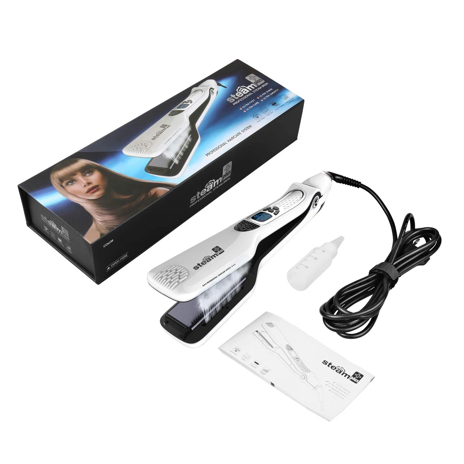 Lisseur Cheveux Professionnel Titane Double Voltage