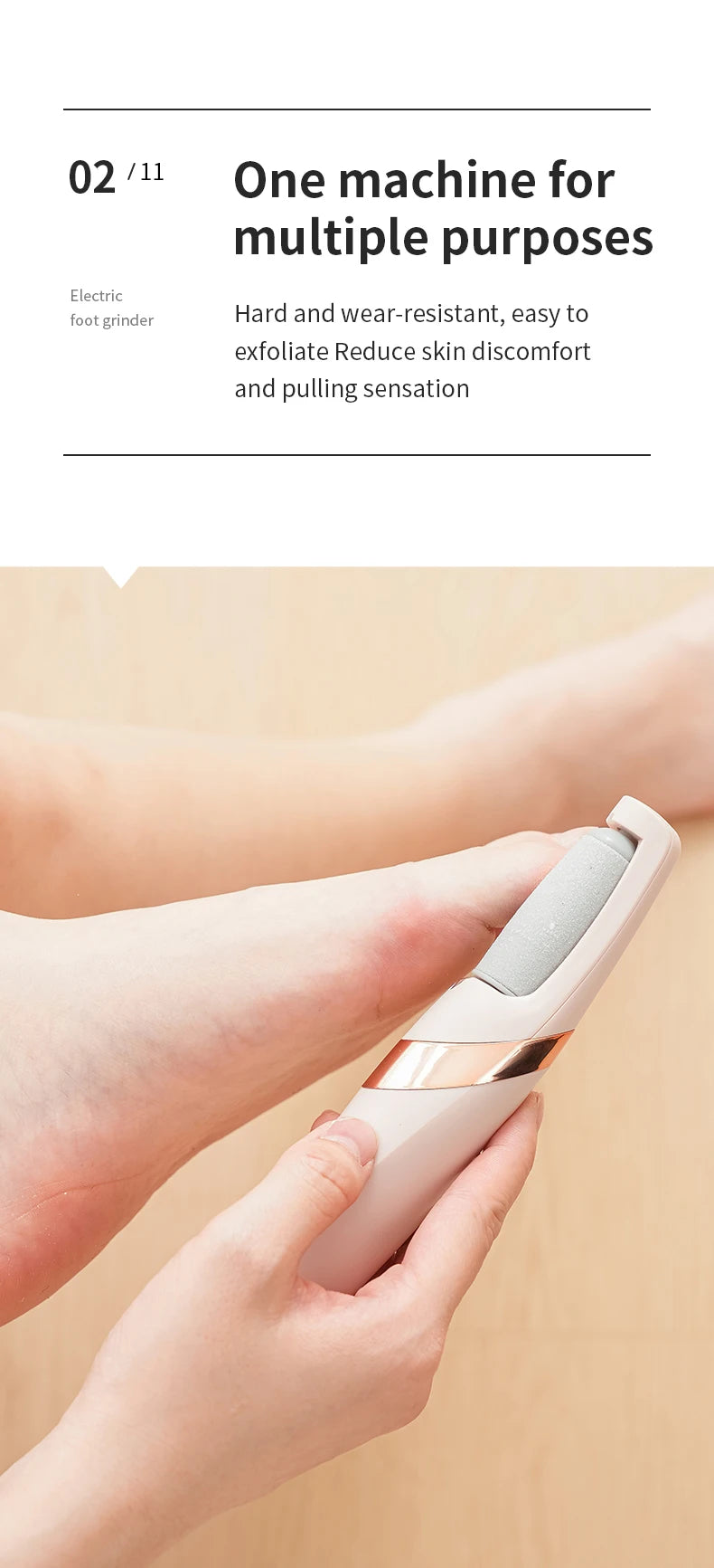 Electric Foot Grinder Automatic