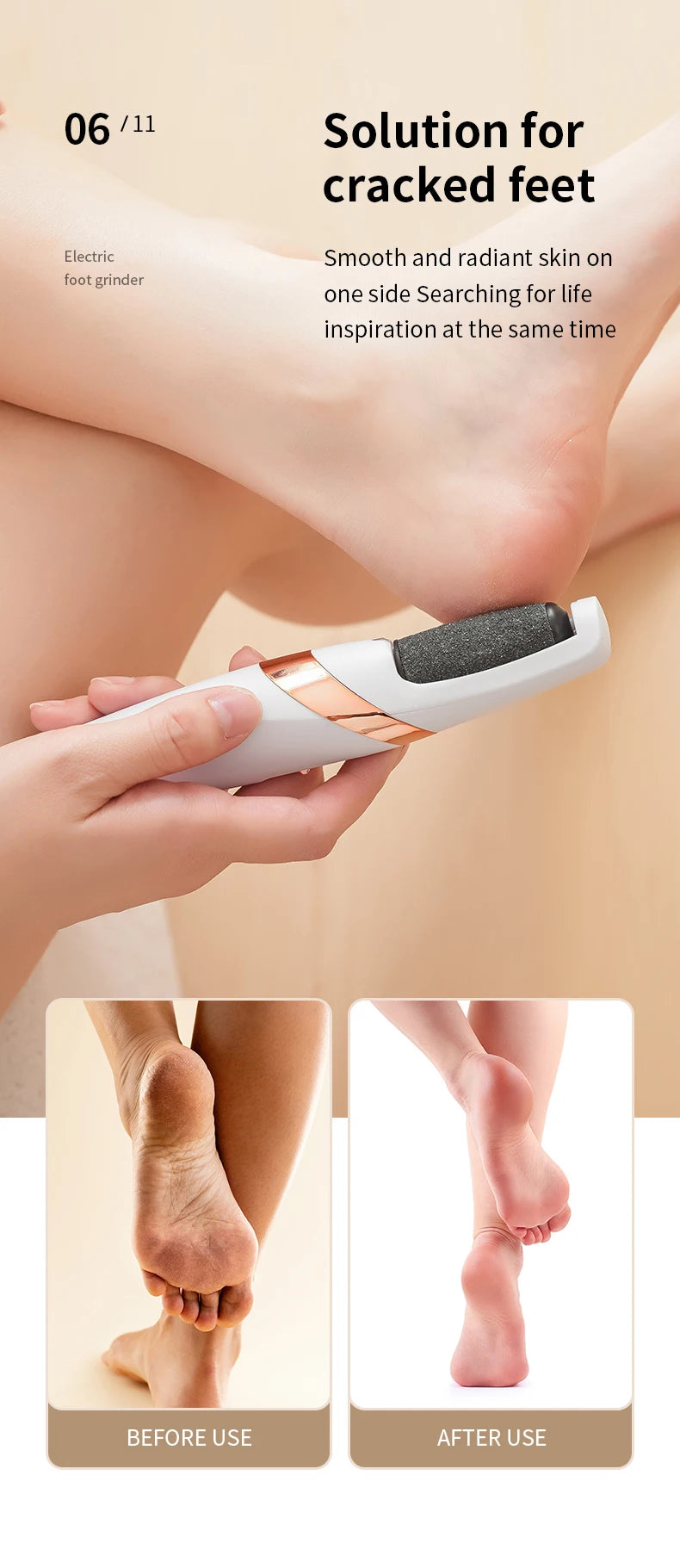 Electric Foot Grinder Automatic