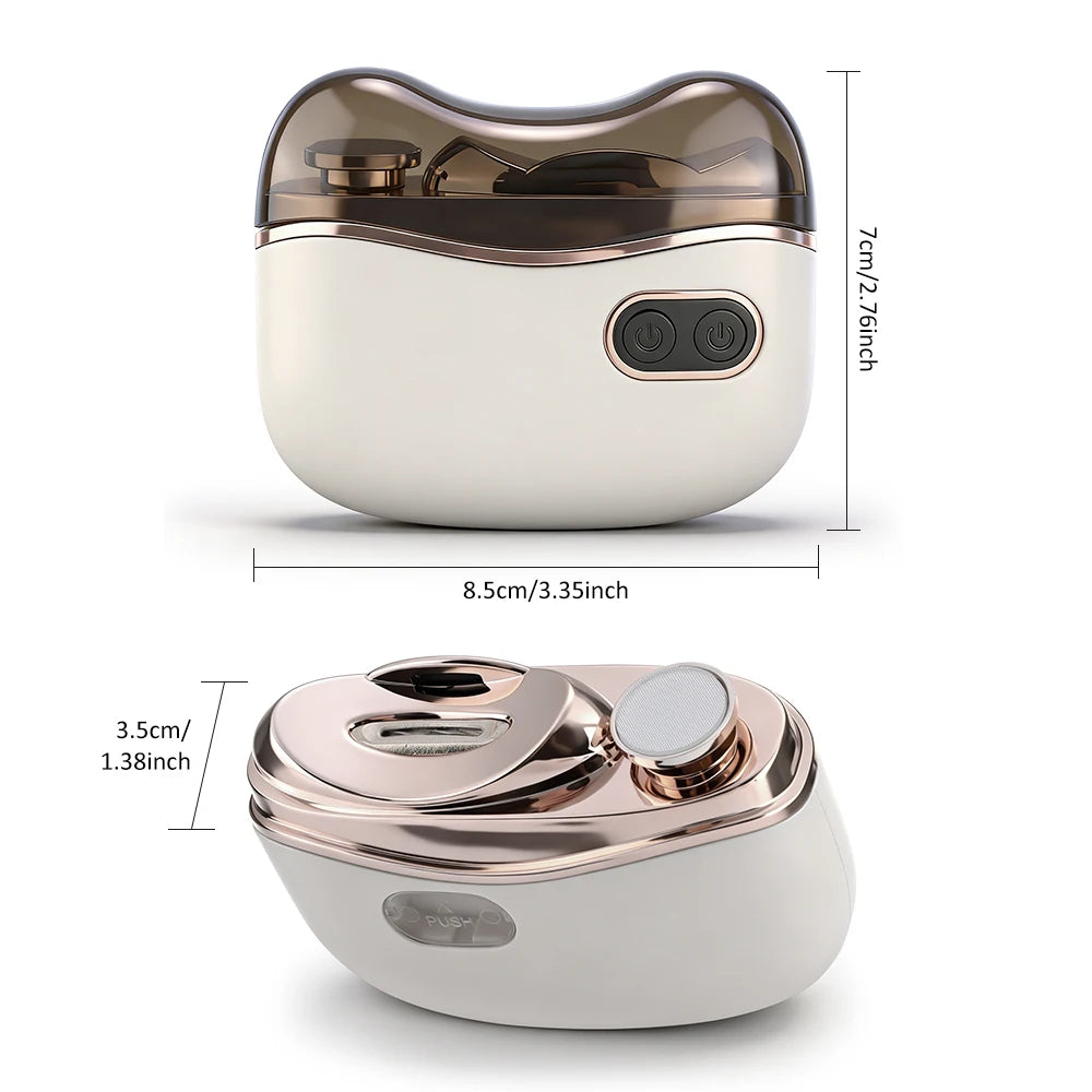 Automatic Electric Nail Trimmer & Nail Polishing With LED Light