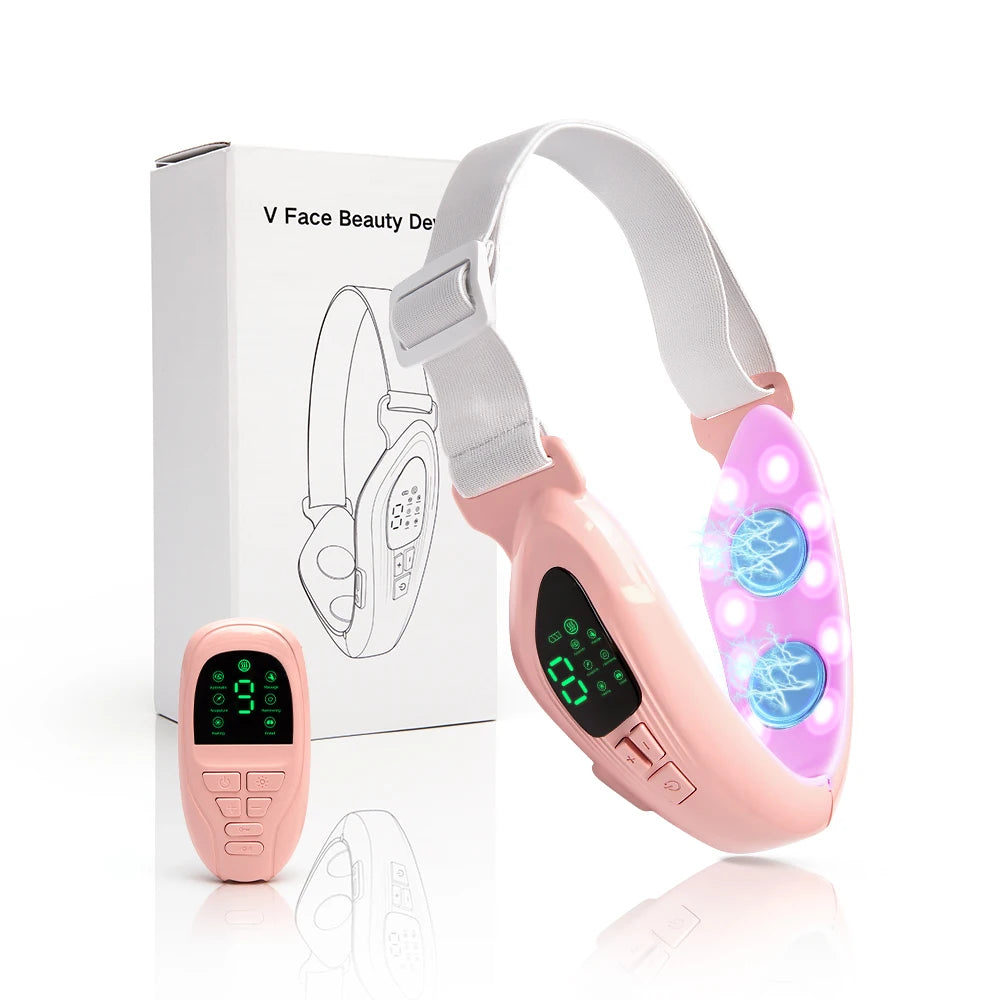 Masseur Liftant Visage EMS avec Photothérapie LED