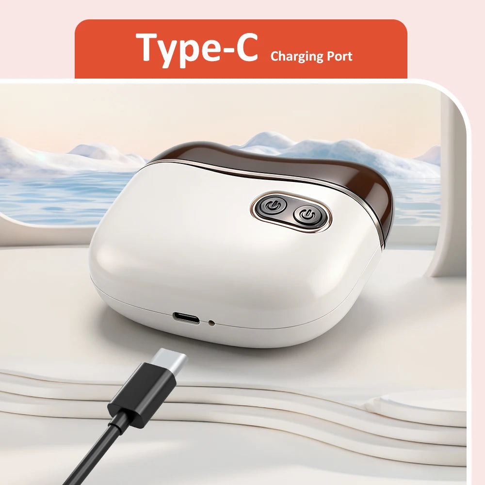 Automatic Electric Nail Trimmer & Nail Polishing With LED Light