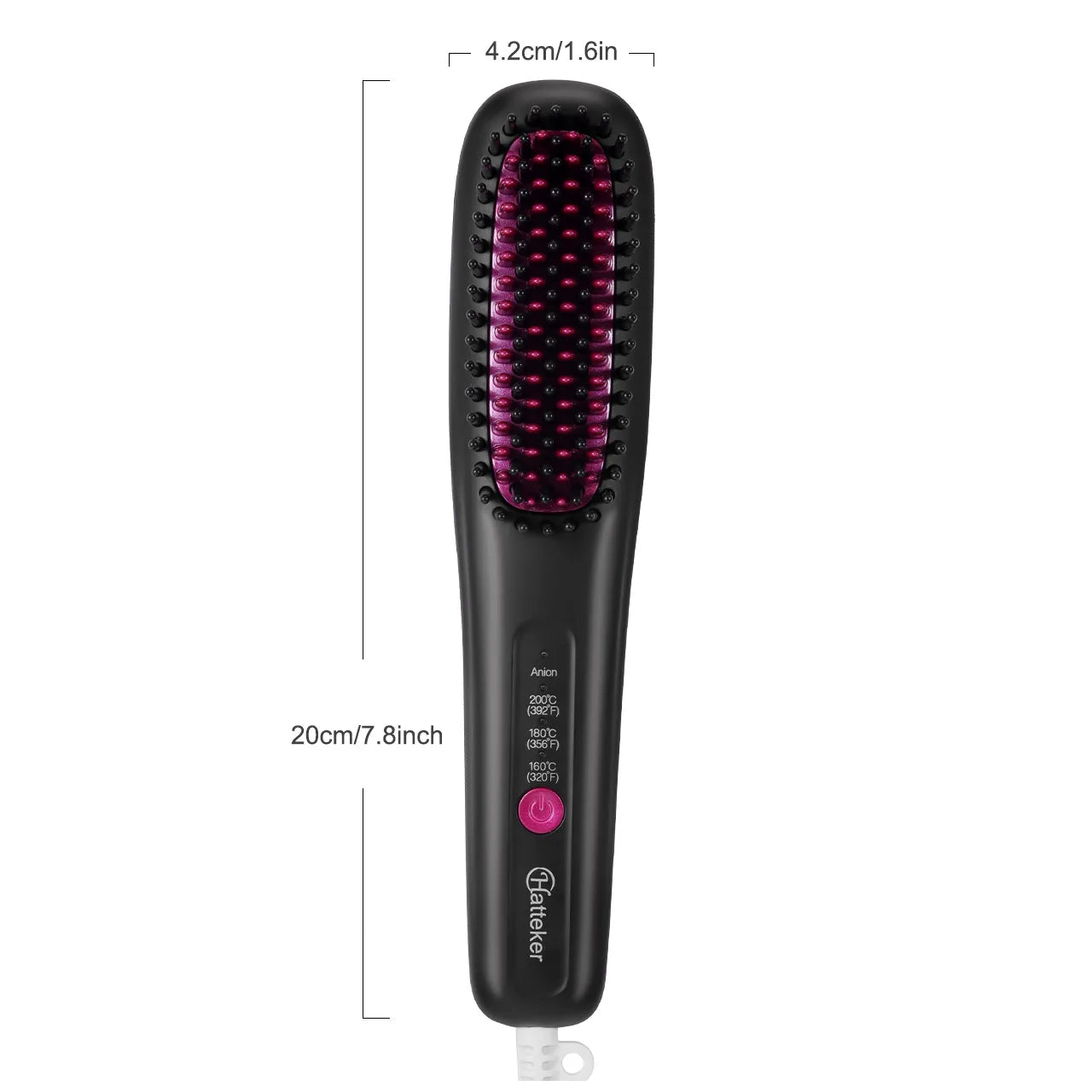 Hair Straightening Brush Portable
