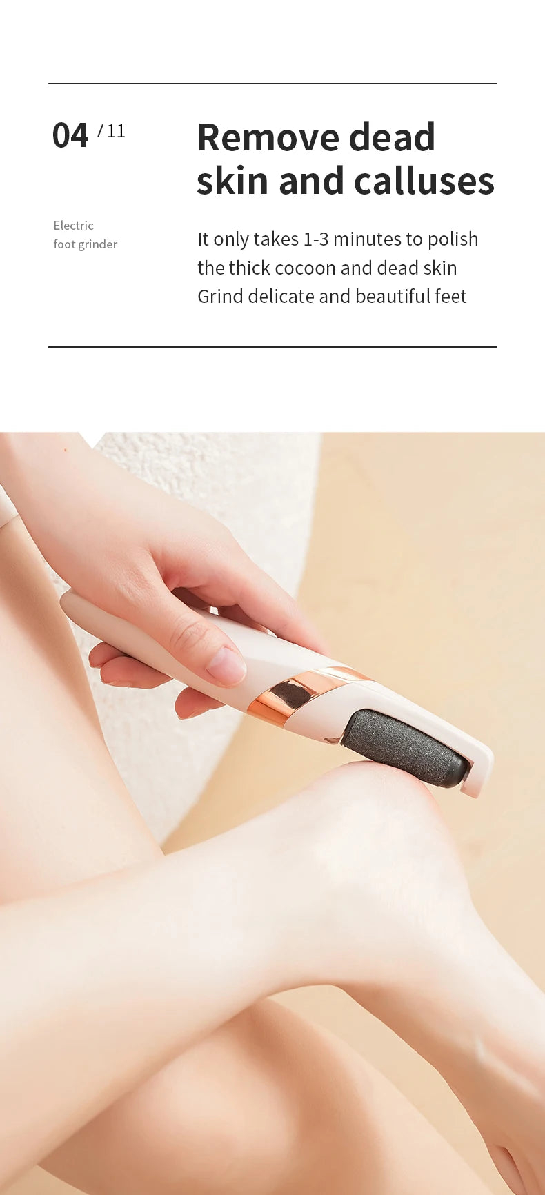Electric Foot Grinder Automatic